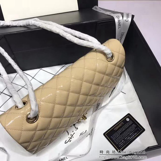 香奈兒CHANEL 升級版A1112小羊皮金銀鏈條單肩斜挎包 DSC1062